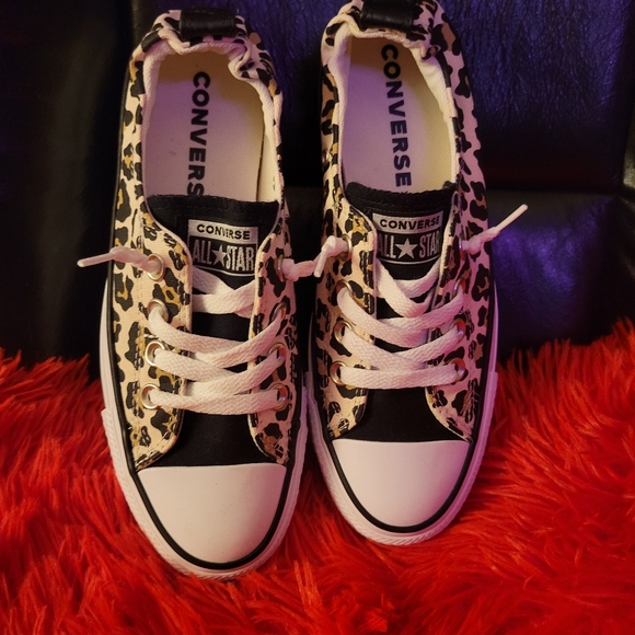 Leopard printed converse - Picture 4 of 4
